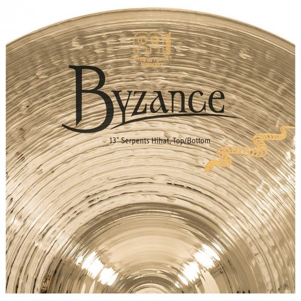Meinl Byzance Brilliant 13" Serpents Hi-hat
