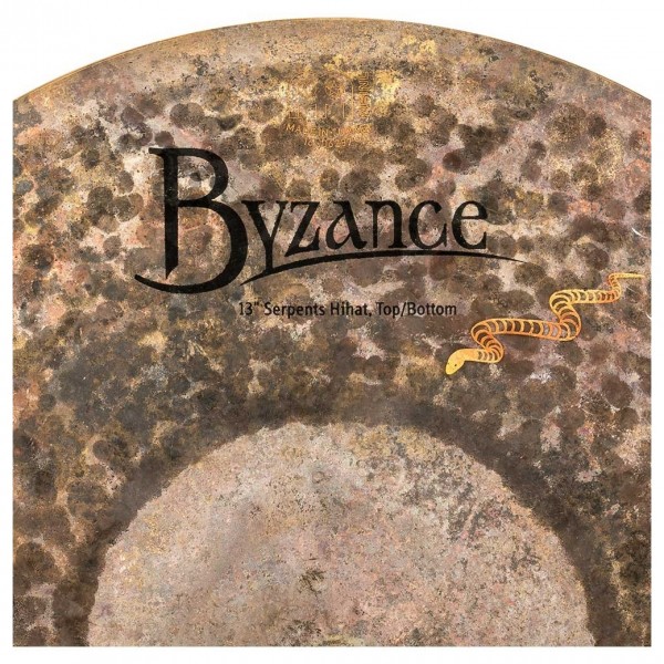 Meinl Byzance Brilliant 13" Serpents Hi-hat