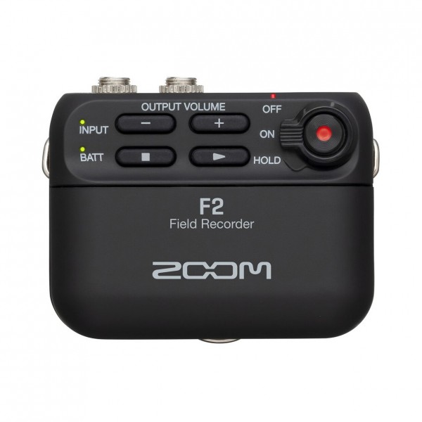Zoom F2 Recorder - Front View 