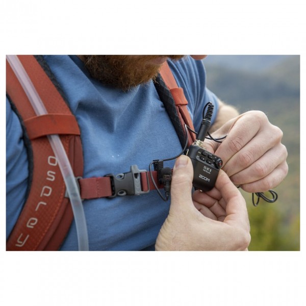 Zoom F2 Field Recorder and Lavalier Microphone - Lifestyle 6
