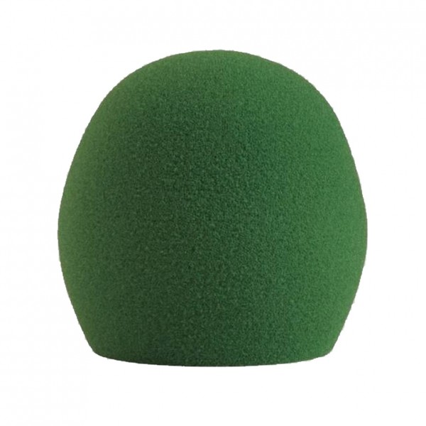 Shure A58WS Foam Windscreen for Ball Type Microphone, Green