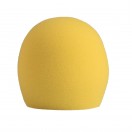 Shure A58WS Foam Windscreen for Ball Type Microphone, Yellow