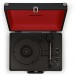 Crosley Cruiser Deluxe Portable Turntable, Black- Top