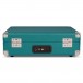 Crosley Cruiser Deluxe Portable Turntable, Teal- Back