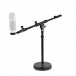 Table Top Boom Mic Stand by Gear4music 