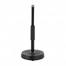Adjustable Table Top Mic Stand by Gear4music