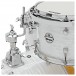 DDrum SE Flyer 4pc Shell Pack, White Pearl