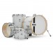 DDrum SE Flyer 4pc Shell Pack, White Pearl