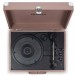 Crosley Cruiser Deluxe Portable Turntable, Purple Ash- Top