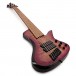 RedSub Coliseum Fanned Fret 6-String Bass, Purple Burl Burst