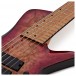 RedSub Coliseum Fanned Fret 6-String Bass, Purple Burl Burst