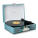 Lenco TT-110 Suitcase Turntable with BT and Built-In Speakers, Blue