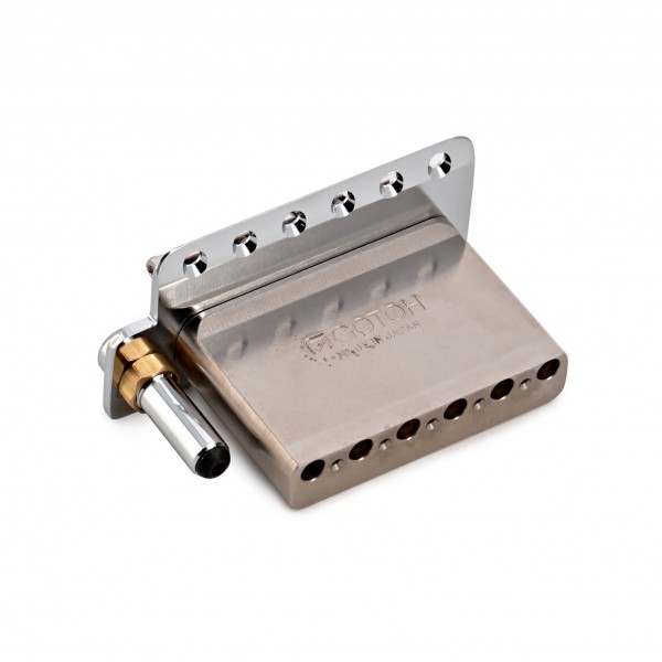 Gotoh 510TS-SF2 ST-Style Tremolo Bridge Steel Block, Chrome Gotoh 510TS-SF2 ST-Style Tremolo Bridge Steel Block, Chrome
