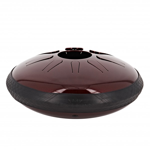 Idiopan Domina 12'' Tunable Steel Tongue Drum, Ruby Red