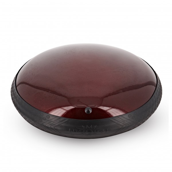 Idiopan Domina 12'' Tunable Steel Tongue Drum, Ruby Red