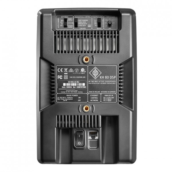 Neumann MA 1 Monitor Alignment Kit with KH 80 DSP Monitors at