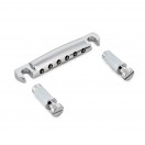 Gotoh GE101A Aluminum Stoptail Tailpiece Bridge, Chrome