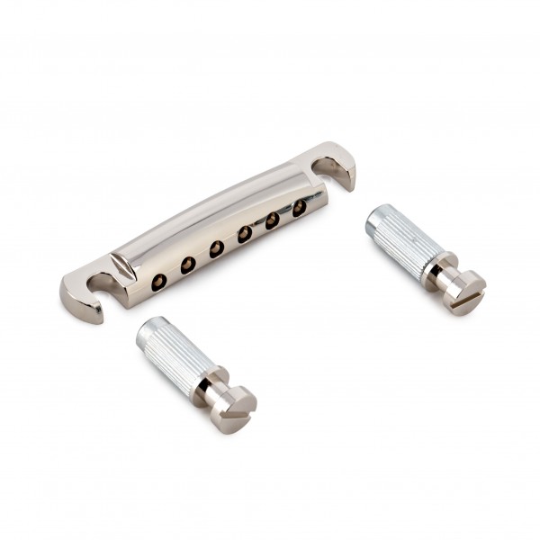 Gotoh GE101A Stoptail Tailpiece Bridge, Nickel