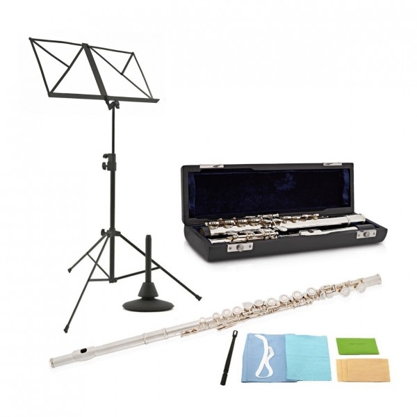 Deluxe Flute by Gear4music + Accessory Pack