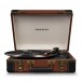 Crosley Executive Portable USB Turntable with Bluetooth, Brown - Front