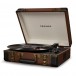 Crosley Executive Portable USB Turntable with Bluetooth, Brown - Front Left