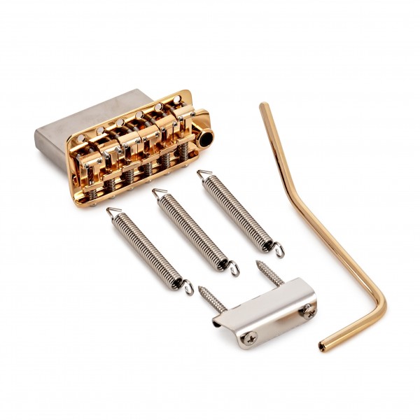 Gotoh 510TS-SF2 ST-Style Tremolo Bridge Steel Block, Gold