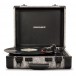 Crosley Executive Portable USB Turntable with Bluetooth, Smoke - Front