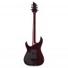 Schecter C-1 FR-S Silver Mountain, Blood Moon back
