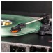 Crosley Executive Portable USB Turntable with Bluetooth, Smoke - Needle Arm