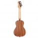 Ortega RUHZ-MM-L Ukulele, Natural Mahogany - Rear View