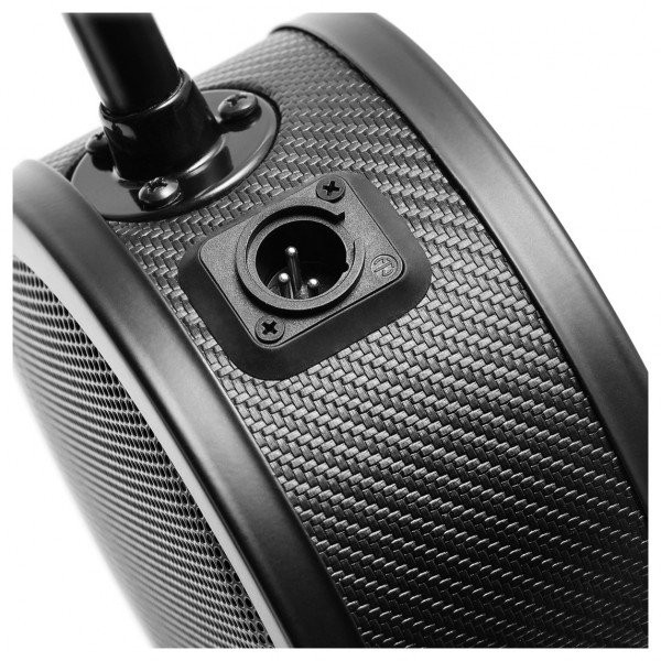 Solomon LoFReQ Kick Drum Microphone, Black - Connector