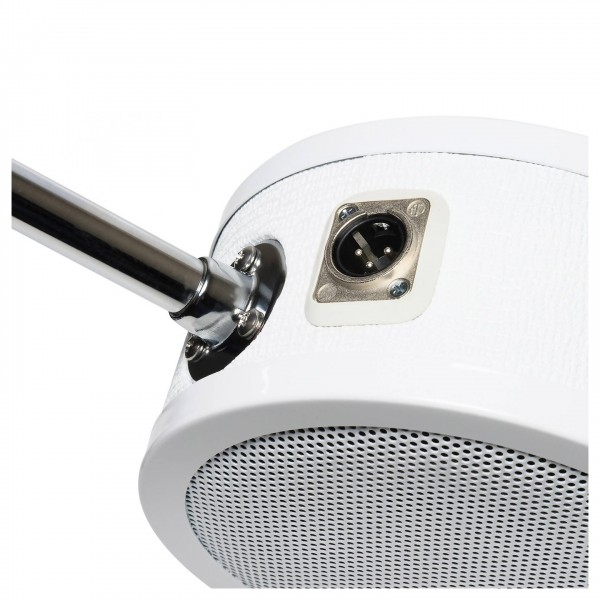 LoFReQ Kick Drum Microphone, White - Connector