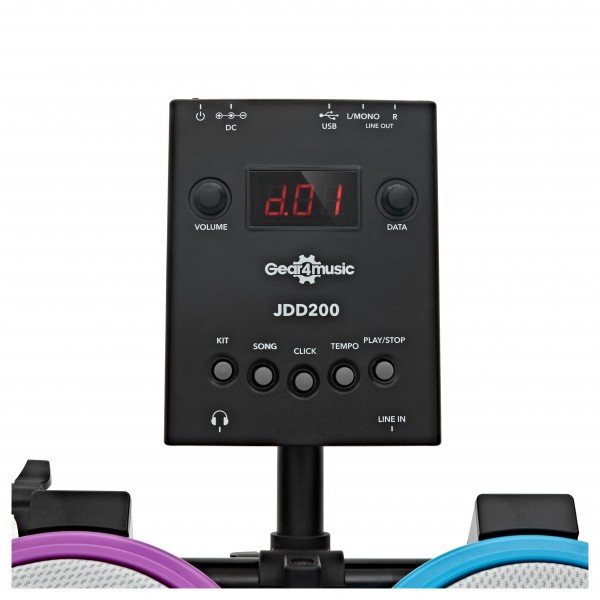 Digital Drums 200 Junior Electronic Drum Kit by Gear4music