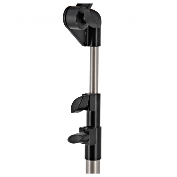 K&M Music Stand Extra Sturdy, Nickel-Coloured Finish