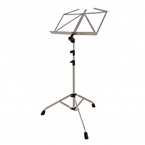 K&M Music Stand Extra Sturdy, Nickel-Coloured Finish