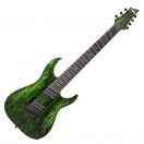 Schecter C-7 MS Silver Mountain 7 String, Toxic Venom