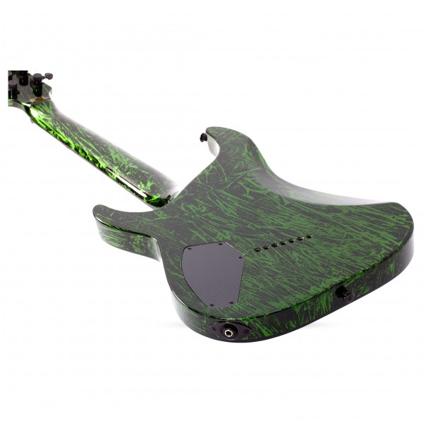Schecter C-7 MS Silver Mountain, Toxic Venom Rear