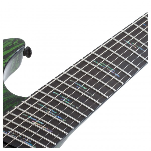 Schecter C-7 MS Silver Mountain, Toxic Venom Frets