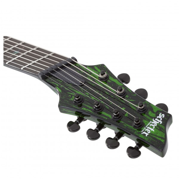 Schecter C-7 MS Silver Mountain, Toxic Venom Nut