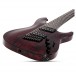 Schecter C-8 MS Silver Mountain, Blood Moon Low