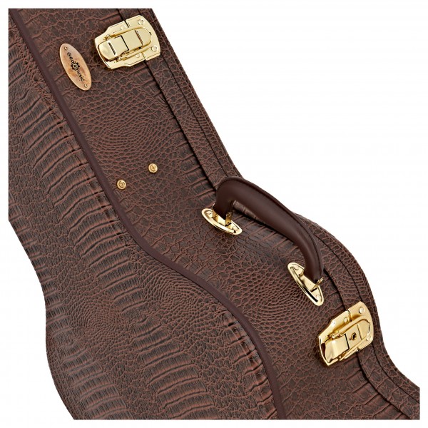 Deluxe Dreadnought Acoustic Bass Case by Gear4music