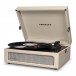 Crosley Voyager Portable Turntable, Dune - Front Left