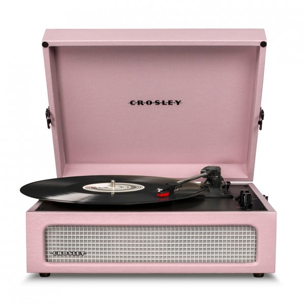 Crosley Voyager Portable Turntable, Amethyst - Front