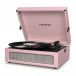 Crosley Voyager Portable Turntable, Amethyst - Front Angled Left