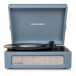 Crosley Voyager Portable Turntable, Washed Blue - Front