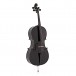 Full Size Cello with Case + Beginner Pack, Black