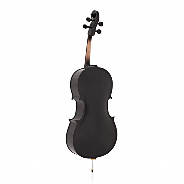 Full Size Cello with Case + Beginner Pack, Black