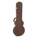 Deluxe Fitted Electric Guitar Case by Gear4music, Brown