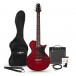 New Jersey Classic II Guitarra Eléctrica + Set con Amplificador, Cherry Red