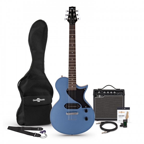 New Jersey Classic II Electric Guitar + Amp Pack, Pelham Blue
